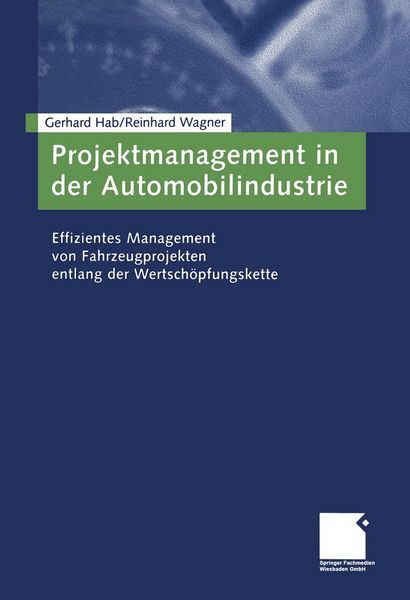 Produktbild: Projektmanagement in der Automobilindustrie