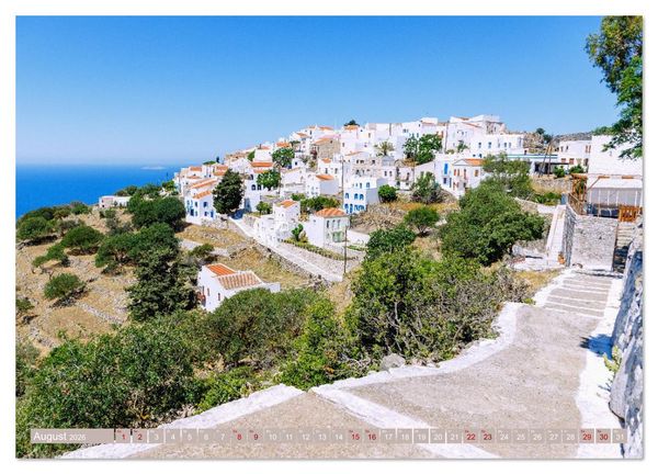 Produktbild: Nisyros. Zauberhafte griechische Vulkaninsel (Wandkalender 2026 DIN A3 quer), CALVENDO Monatskalender