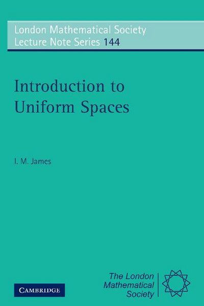 Produktbild: Introduction to Uniform Spaces