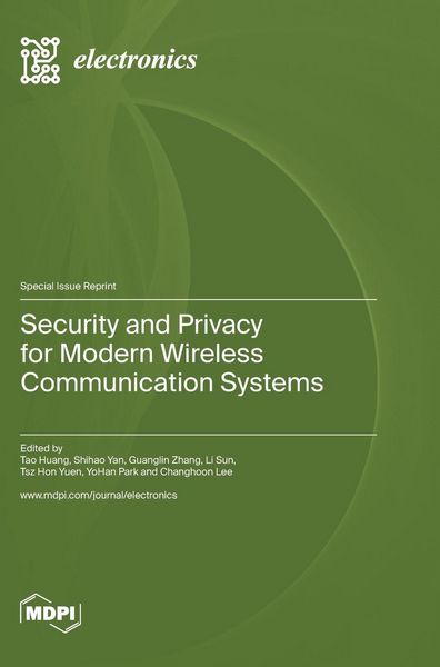 Produktbild: Security and Privacy for Modern Wireless Communication Systems