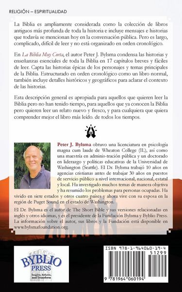 Produktbild: La Biblia Muy Corta