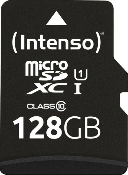 Intenso 128GB microSDXC Performance microSD-Karte 128 GB Class 10 UHS-I Wasserdicht