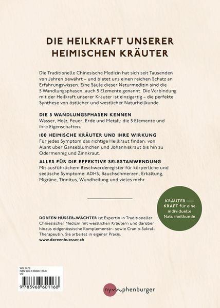 Produktbild: Die 5 Elemente der TCM und die Heilkraft unserer heimischen Kr&auml;uter