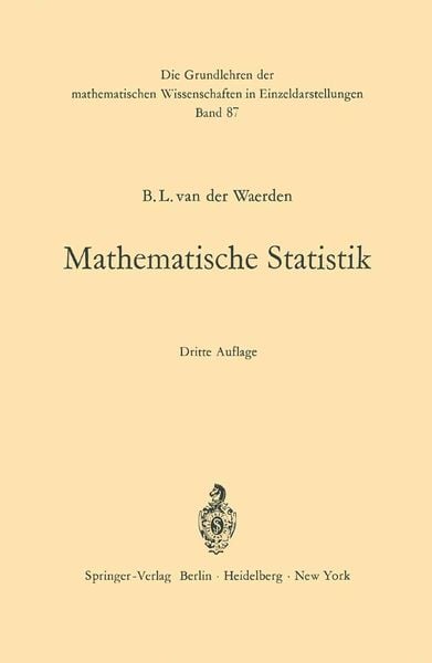 Produktbild: Mathematische Statistik