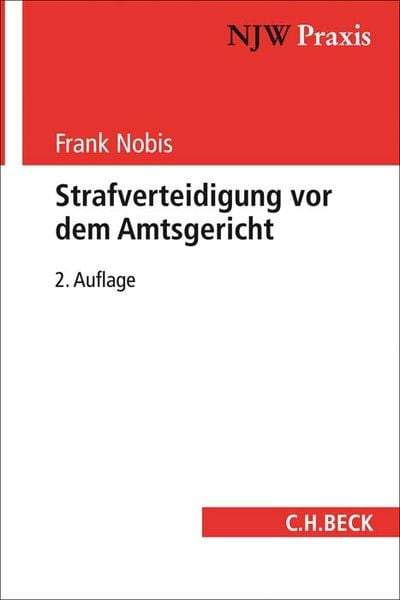Produktbild: Strafverteidigung vor dem Amtsgericht