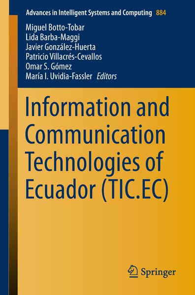 Produktbild: Information and Communication Technologies of Ecuador (TIC.EC)