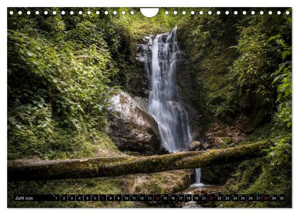 Produktbild: COSTA RICA Farben und Licht (Wandkalender 2026 DIN A4 quer), CALVENDO Monatskalender