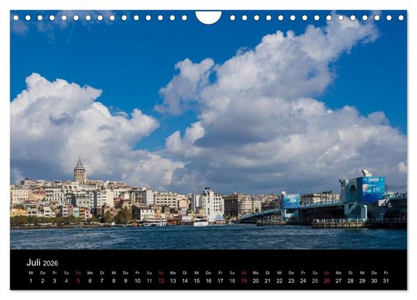 Produktbild: Istanbul (Wandkalender 2026 DIN A4 quer), CALVENDO Monatskalender