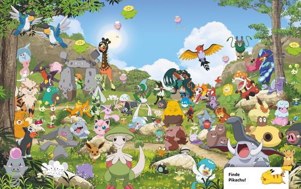 Produktbild: Pok&eacute;mon: Der gro&szlig;e Pikachu-R&auml;tselspa&szlig; - R&auml;tseln - Suchen - Ausmalen