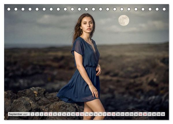 Produktbild: Zeitlose Sch&ouml;nheit - Frauen in der Natur (Tischkalender 2027 DIN A5 quer), CALVENDO Monatskalender
