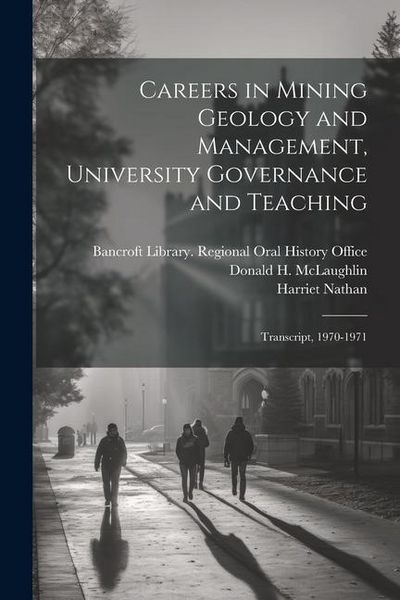 Produktbild: Careers in Mining Geology and Management, University Governance and Teaching