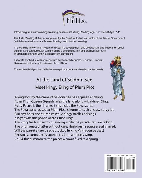 Produktbild: THE FLITLITS, Meet the Characters, Book 1, Kingy Bling, 8+Readers, U.K. English, Confident Reading