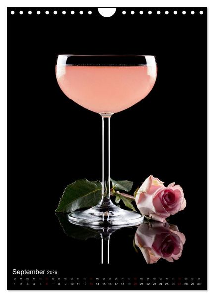 Produktbild: Cocktails und Longdrinks (Wandkalender 2026 DIN A4 hoch), CALVENDO Monatskalender