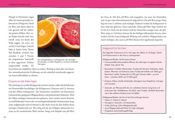 Produktbild: Natürlich! Schöne Haut - Strahlend-gesund mit der richtigen Ernährung, Kosmetik und Lebensweise. Tipps für jeden Hauttyp