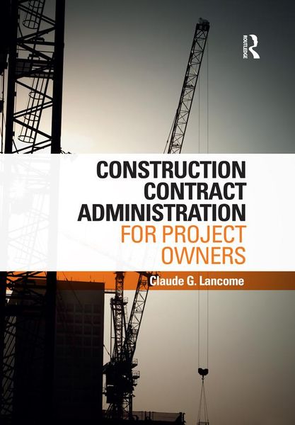 Produktbild: Construction Contract Administration for Project Owners