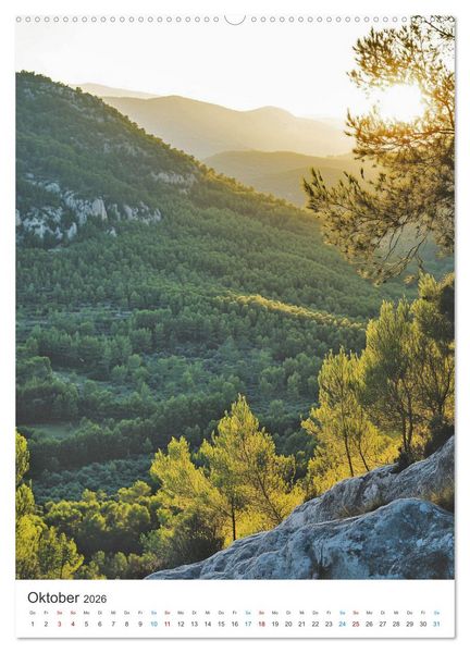 Produktbild: Zwischen Meer und Bergen (hochwertiger Premium Wandkalender 2026 DIN A2 hoch), Kunstdruck in Hochglanz