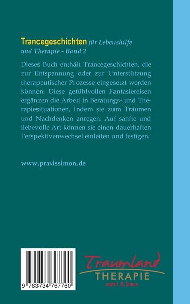 Produktbild: Trancegeschichten f&uuml;r Lebenshilfe und Therapie. Band 2