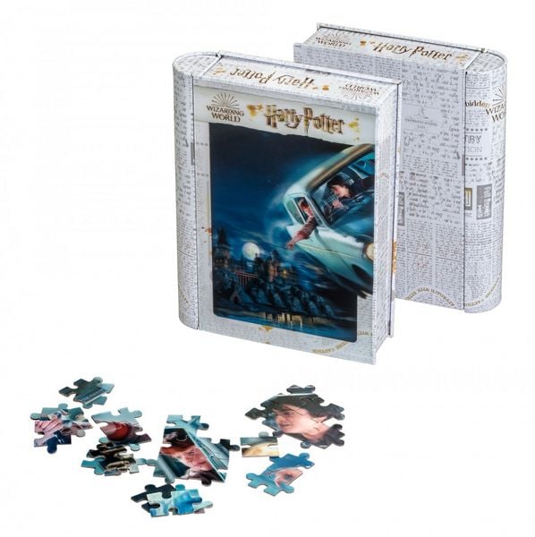 Produktbild: Philos 9043 - Philos 9042 - Wizarding World, Harry Potter, Harry & Ron, 3D-Puzzle in Sammlerbox, 300 Teile
