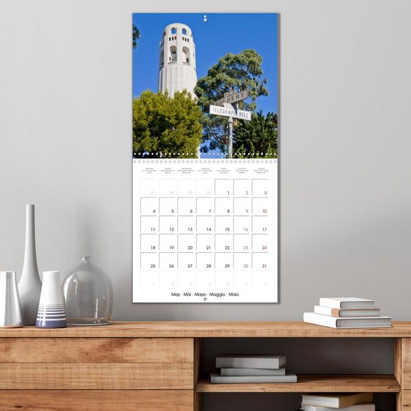 Produktbild: SAN FRANCISCO Highlights (Wall Calendar 2026 12 &times; 12 Inch) CALVENDO 12 Month Wall Calendar