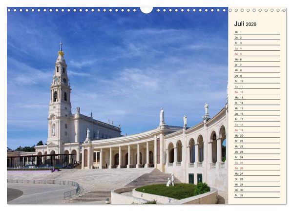 Produktbild: Portugal (Wandkalender 2026 DIN A3 quer), CALVENDO Monatskalender