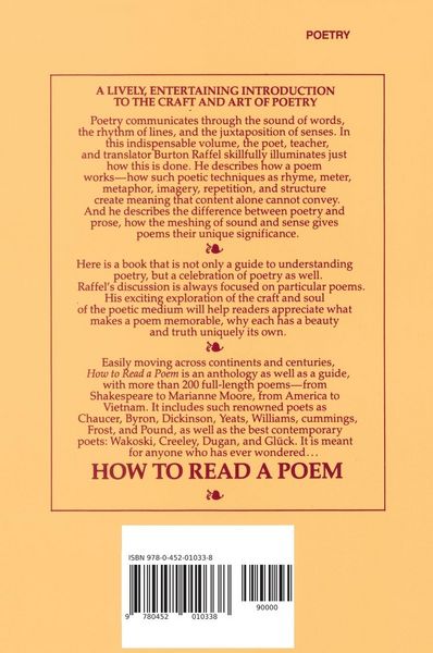 Produktbild: How to Read a Poem