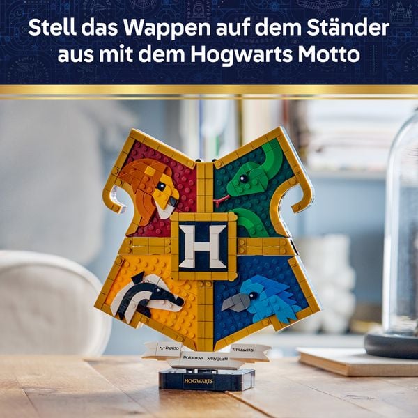 Produktbild: LEGO Harry Potter 76462 Hogwarts Hauswappen, Spielzeug ab 12 Jahren