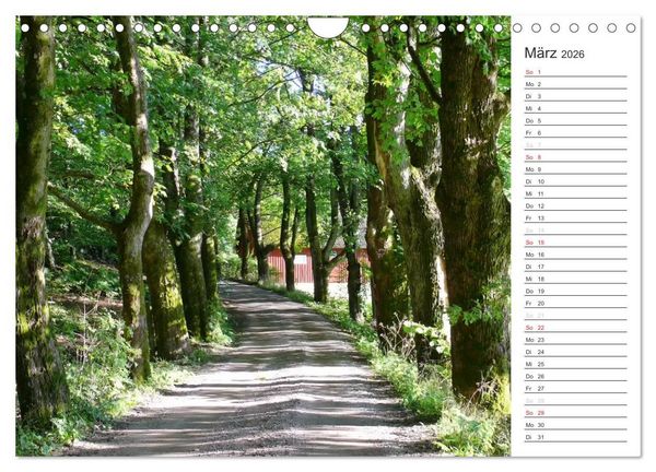 Produktbild: Unterwegs in Schweden (Wandkalender 2026 DIN A4 quer), CALVENDO Monatskalender