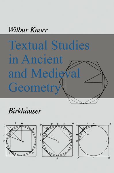 Produktbild: Textual Studies in Ancient and Medieval Geometry
