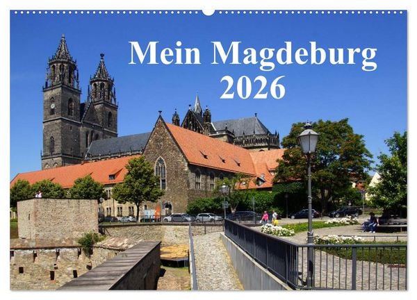 Mein Magdeburg 2026 (Wandkalender 2026 DIN A2 quer), CALVENDO Monatskalender