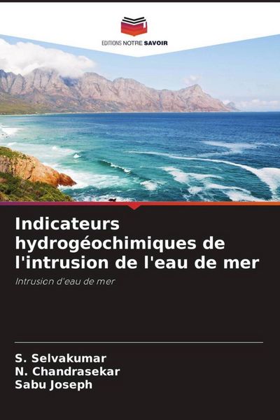Produktbild: Indicateurs hydrog&eacute;ochimiques de l'intrusion de l'eau de mer