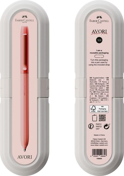Produktbild: Faber-Castell Kugelschreiber Avori XB Inner Fire