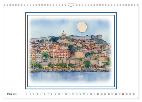 Produktbild: Urlaubsparadies Griechenland (Wandkalender 2026 DIN A3 quer), CALVENDO Monatskalender