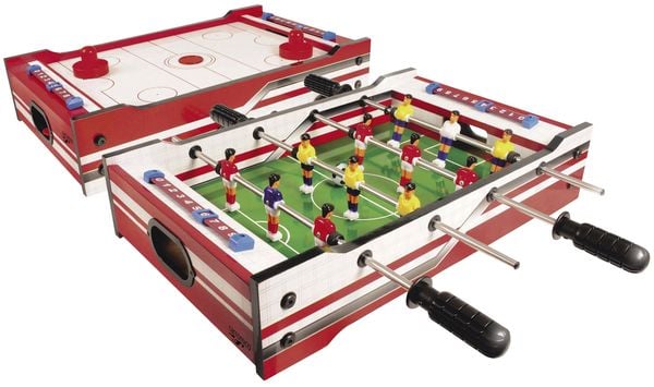 Carromco 06002 - Multigame FLIP-XM, 2in1