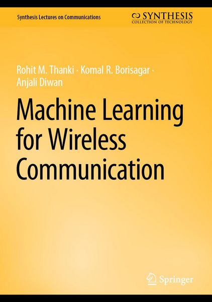 Produktbild: Machine Learning for Wireless Communication