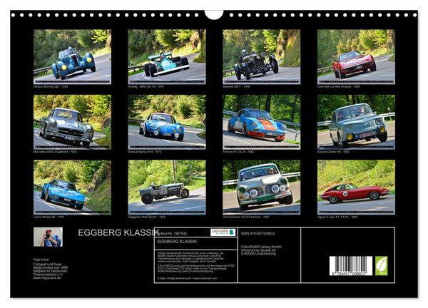 Produktbild: EGGBERG KLASSIK (Wandkalender 2026 DIN A3 quer), CALVENDO Monatskalender