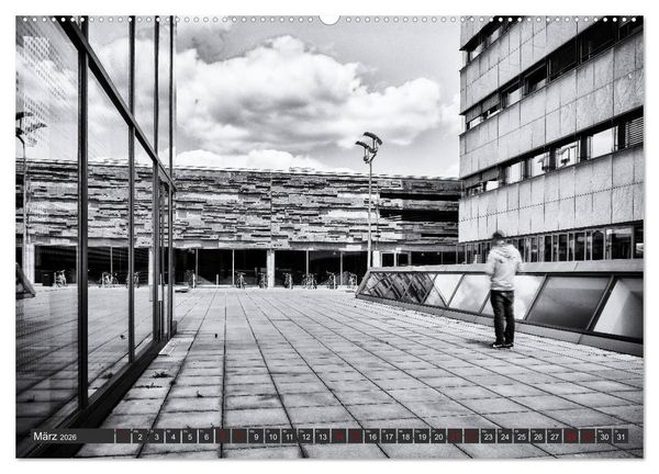 Produktbild: Ein Blick auf Darmstadt (hochwertiger Premium Wandkalender 2026 DIN A2 quer), Kunstdruck in Hochglanz