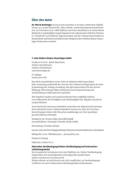 Produktbild: Der VorsorgePlaner