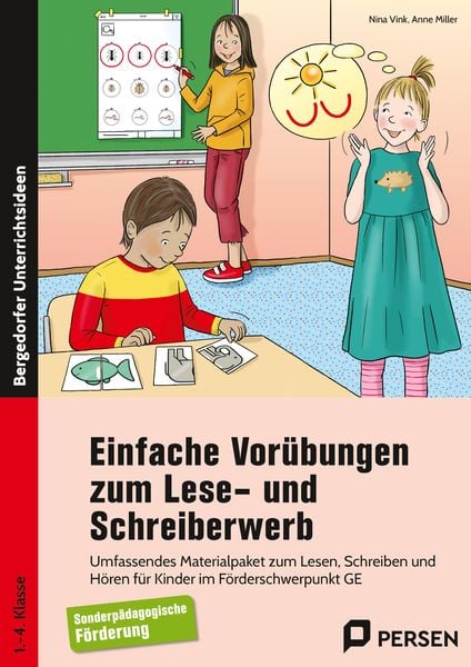 Einfache Vorübungen zum Lese- und Schreiberwerb, Taschenbuch von Nina Vink,Anne Miller, Persen Verlag in der AAP Lehrerwelt GmbH, 978-3-403-21082-5