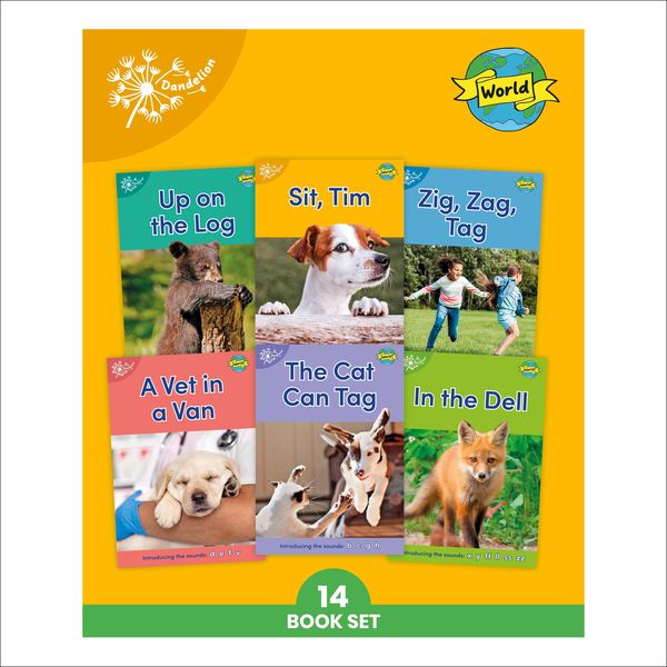 Produktbild: Phonic Books Dandelion World Stages 1-7 (Alphabet Code)