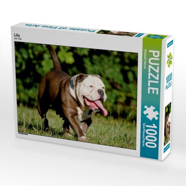 Produktbild: CALVENDO Puzzle Lilly | 1000 Teile Lege-Gr&ouml;&szlig;e 64x48cm Foto-Puzzle f&uuml;r gl&uuml;ckliche Stunden