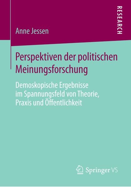 Produktbild: Perspektiven der politischen Meinungsforschung