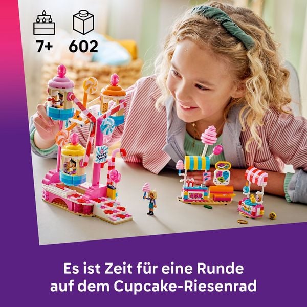 Produktbild: LEGO Friends 42700 Cupcake-Riesenrad, Bauspielzeug, Geschenkidee f&uuml;r Kinder ab 7 Jahren