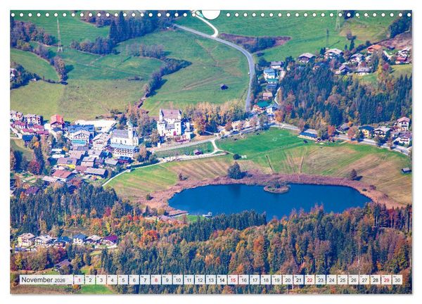 Produktbild: Sch&ouml;ne Gr&uuml;&szlig;e aus Goldegg (Wandkalender 2026 DIN A3 quer), CALVENDO Monatskalender