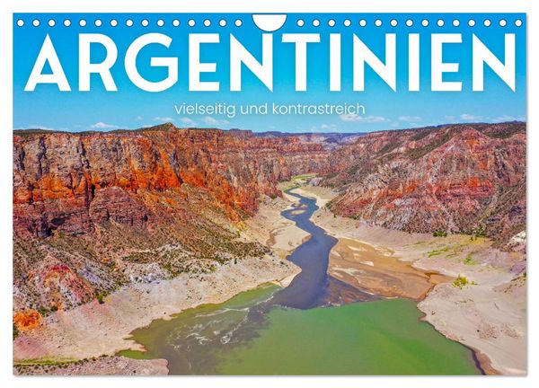 Produktbild: Argentinien - vielseitig und kontrastreich (Wandkalender 2026 DIN A4 quer), CALVENDO Monatskalender