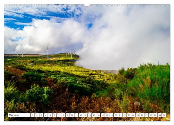 Produktbild: Madeira - Eine Perle im Atlantischen Ozean (Wandkalender 2026 DIN A2 quer), CALVENDO Monatskalender