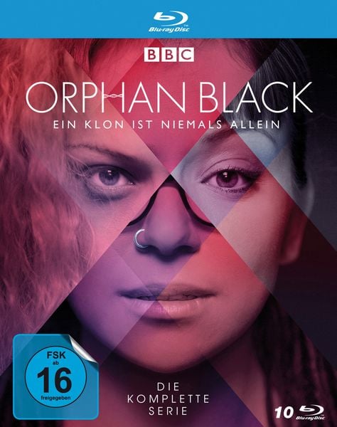 Orphan Black - Die komplette Serie - Alle 5 Staffeln - Alle 50 Episoden [10 BRs]