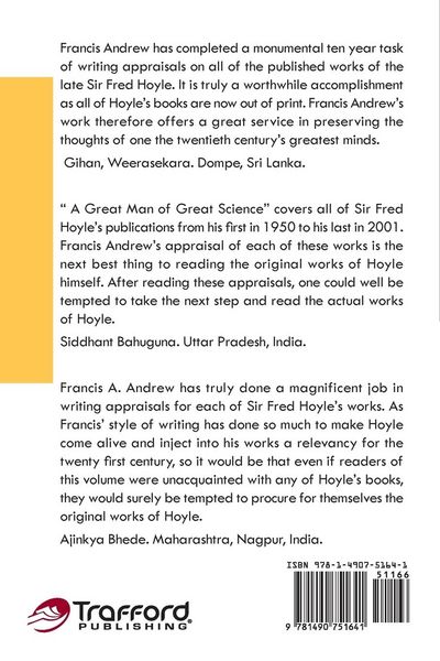 Produktbild: A Great Man of Science