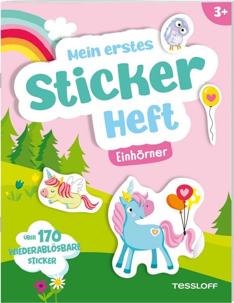 Produktbild: Mein erstes Stickerheft. Einh&ouml;rner