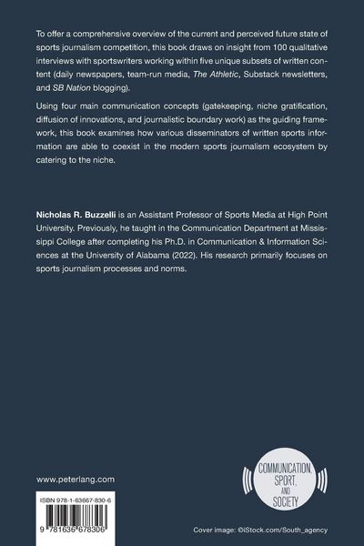 Produktbild: Normalizing the Sports Journalism Niche
