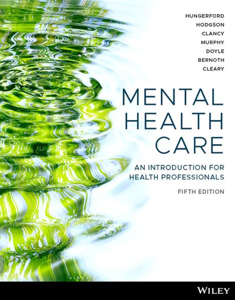 Produktbild: Hungerford, C: Mental Health Care